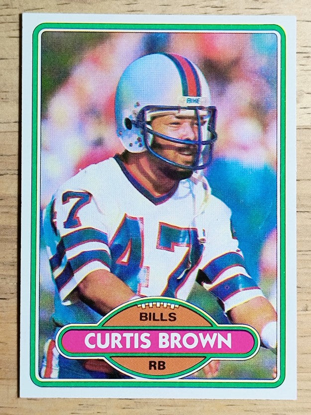 1980 Topps #443 Curtis Brown (MINT)