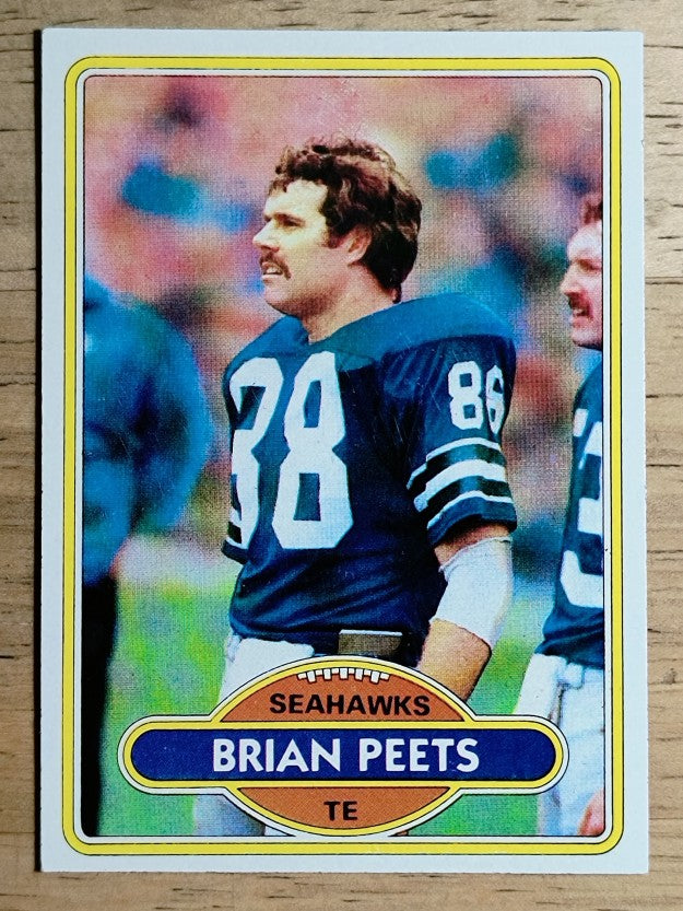 1980 Topps #469 Brian Peets (NMMT)