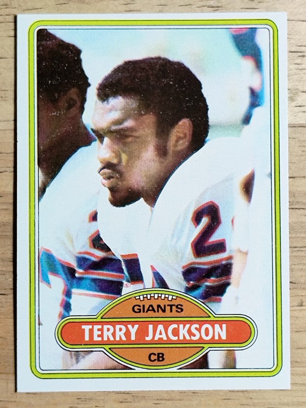 1980 Topps #474 Terry Jackson (NM)
