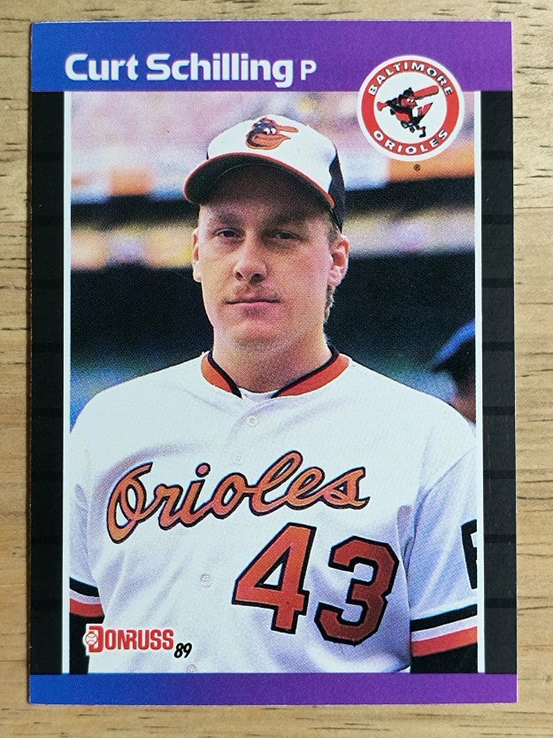 1989 Donruss #635 Curt Schilling DP RC
