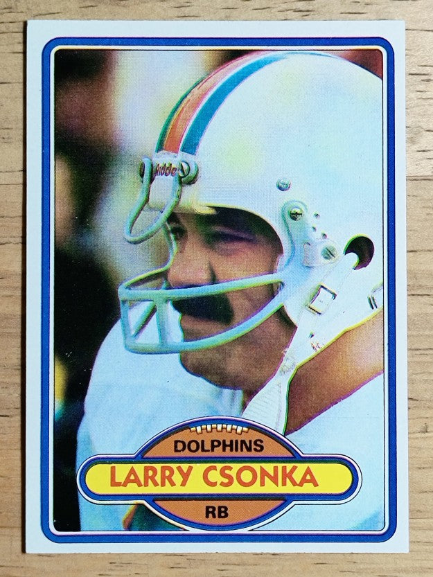 1980 Topps #485 Larry Csonka (NM)