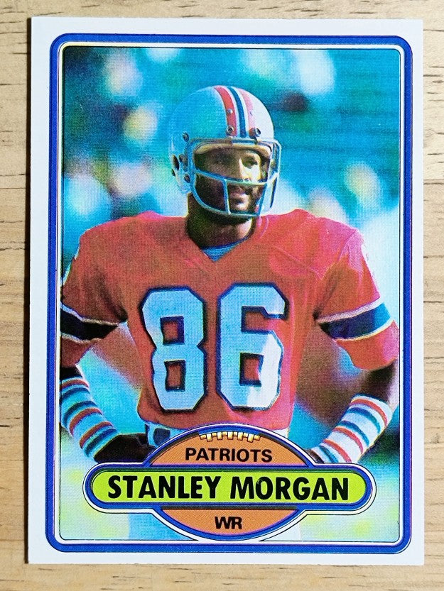 1980 Topps #491 Stanley Morgan (NM)