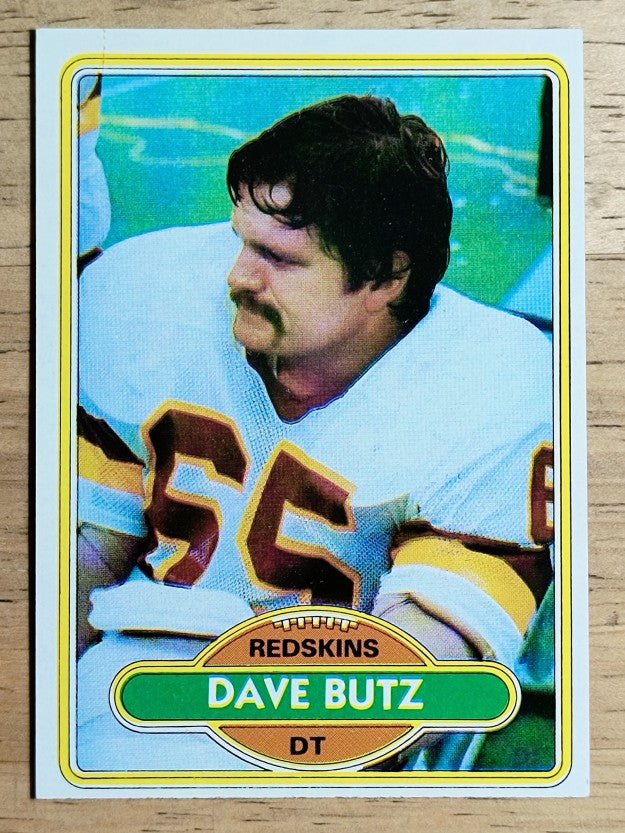 1980 Topps #499 Dave Butz RC (EXMT)