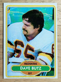 1980 Topps #499 Dave Butz RC (EXMT)