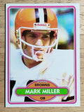 1980 Topps #502 Mark Miller QB (EXMT)