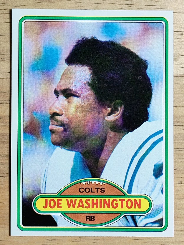 1980 Topps #505 Joe Washington (NM)