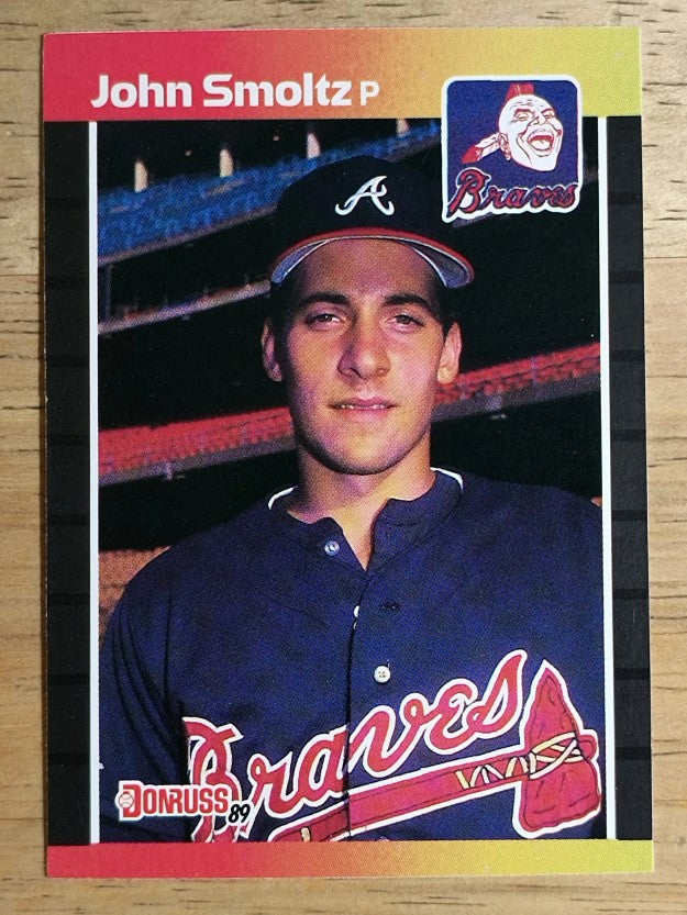 1989 Donruss #642 John Smoltz RC