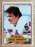 1980 Topps #518 Gregg Bingham (EXMT)