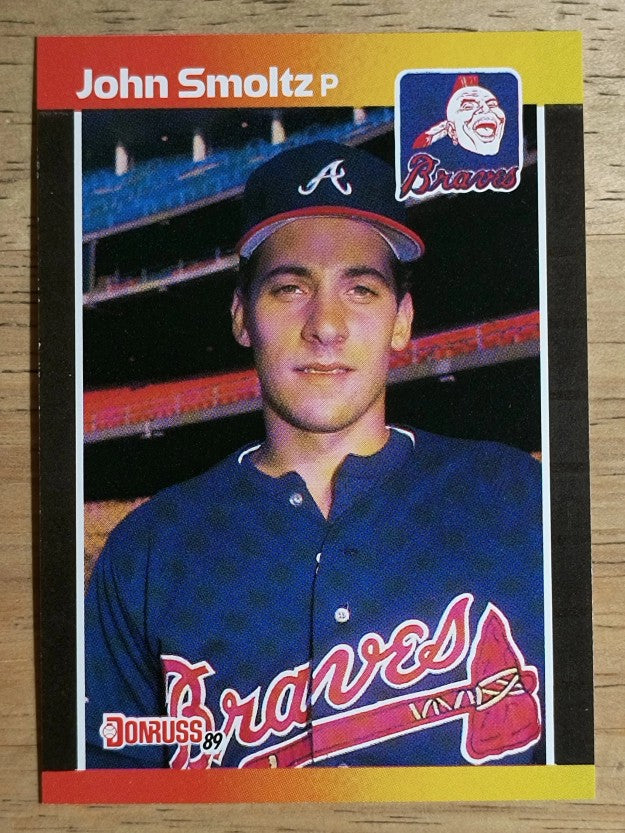 1989 Donruss #642 John Smoltz RC