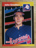 1989 Donruss #642 John Smoltz RC