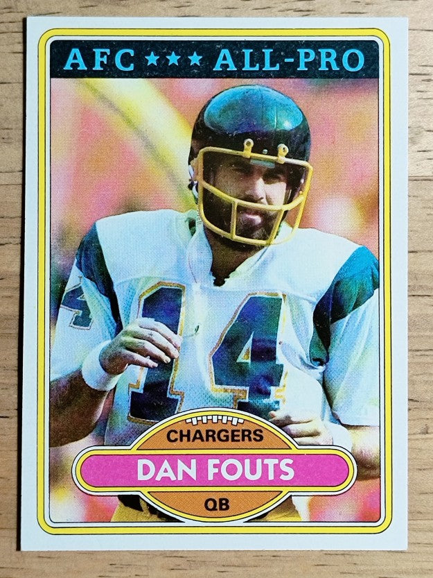 1980 Topps #520 Dan Fouts AP (NM)