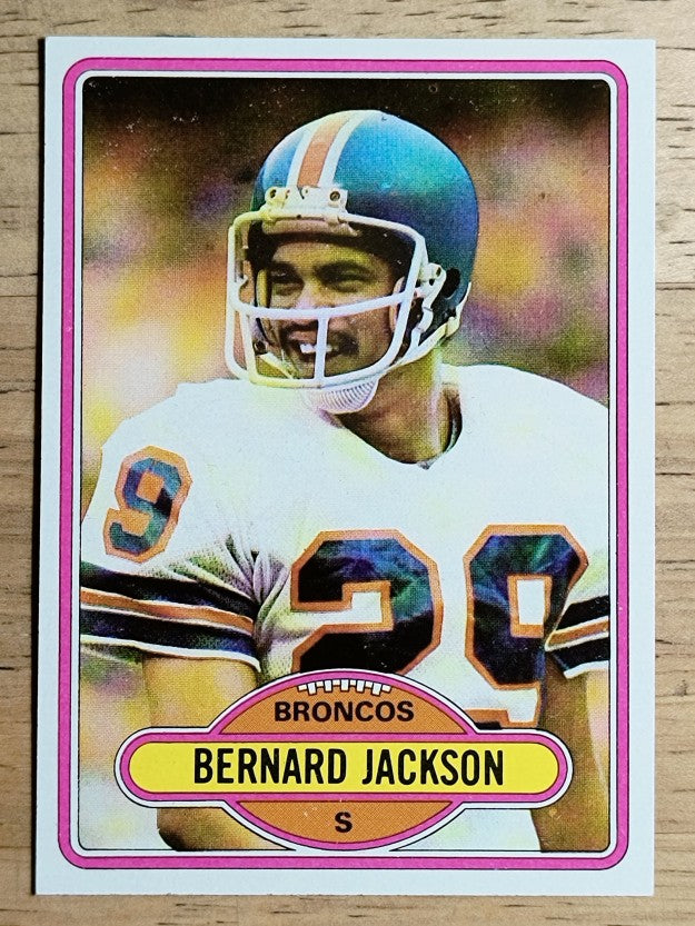 1980 Topps #521 Bernard Jackson (NM)