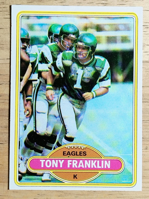 1980 Topps #523 Tony Franklin RC (NM)