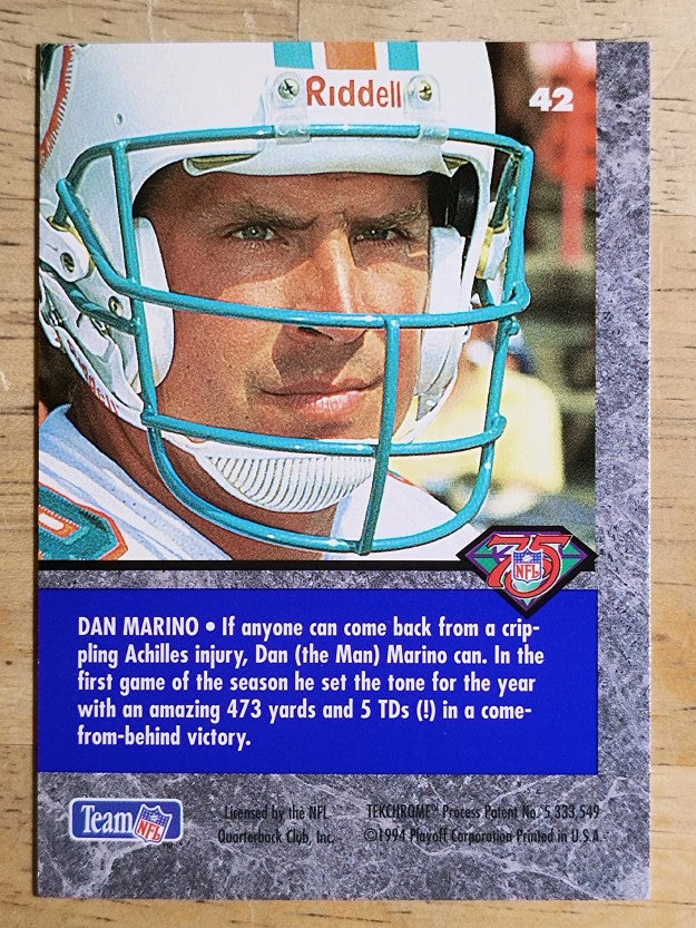 1994 Playoff Contenders #42 Dan Marino