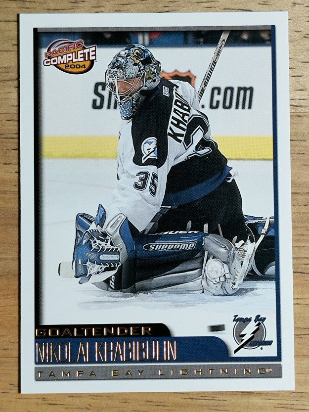 2003-04 Pacific Complete #411 Nikolai Khabibulin