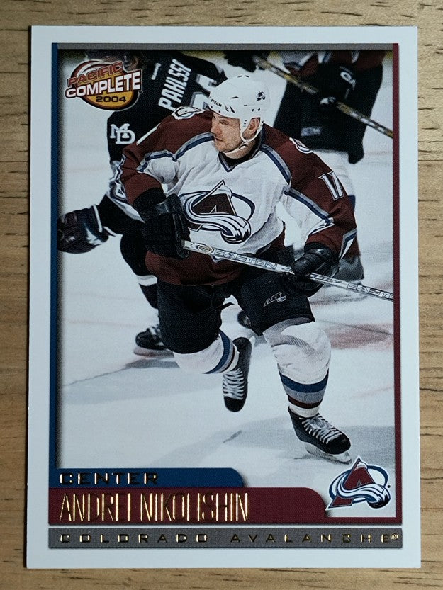 2003-04 Pacific Complete #414 Andrei Nikolishin