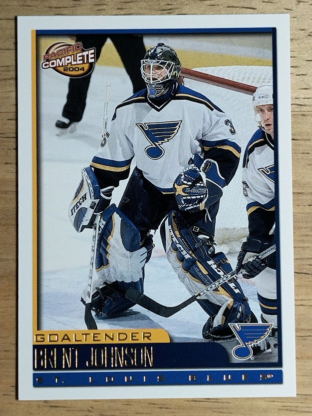 2003-04 Pacific Complete #432 Brent Johnson