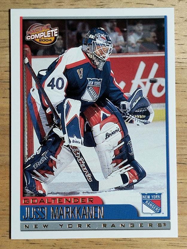 2003-04 Pacific Complete #439 Jussi Markkanen