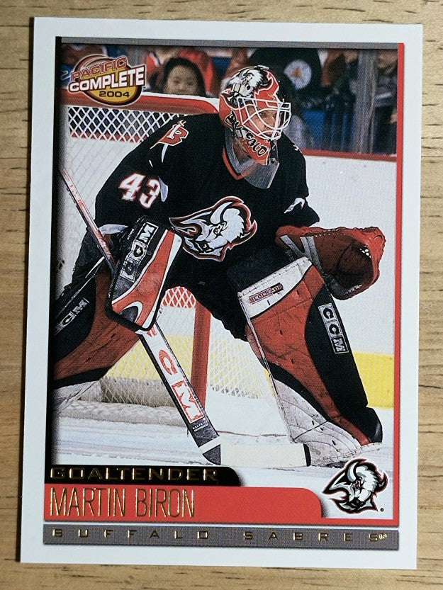 2003-04 Pacific Complete #447 Martin Biron