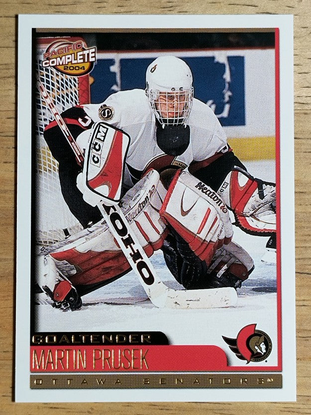 2003-04 Pacific Complete #487 Martin Prusek