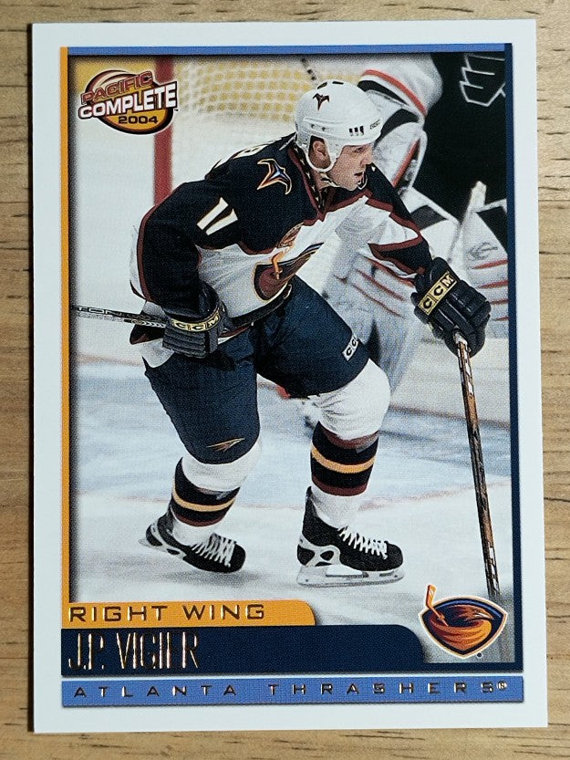 2003-04 Pacific Complete #496 J.P. Vigier