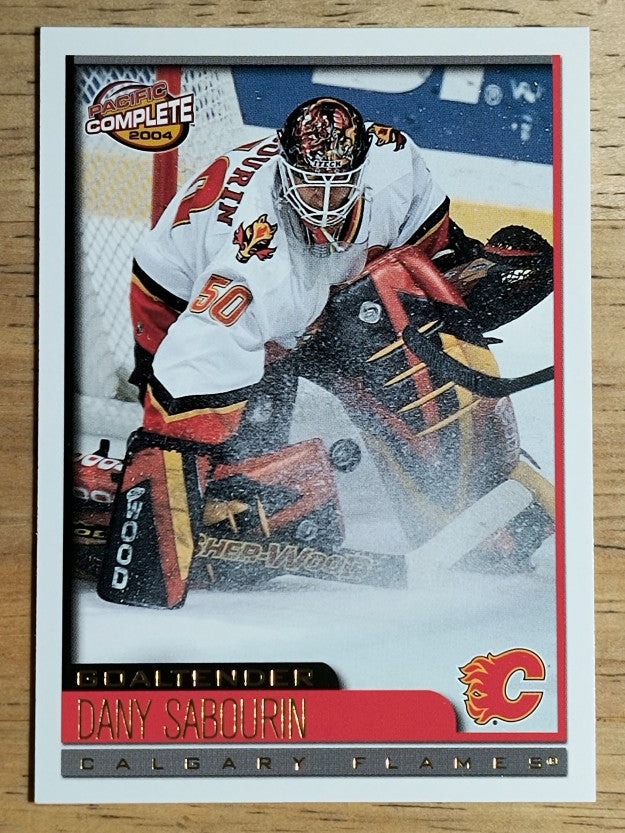 2003-04 Pacific Complete #499 Dany Sabourin