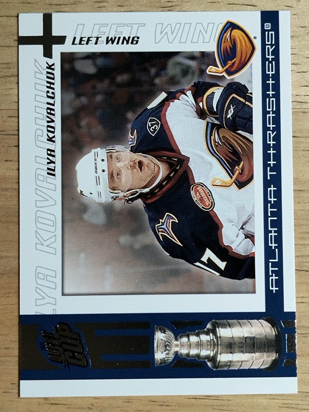 2003-04 Pacific Quest for the Cup #4 Ilya Kovalchuk