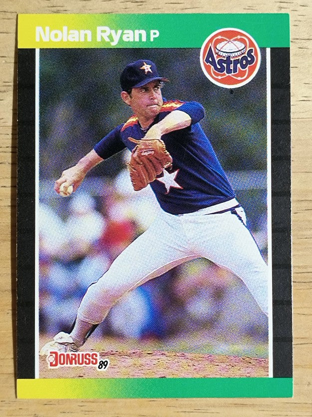 1989 Donruss #154 Nolan Ryan