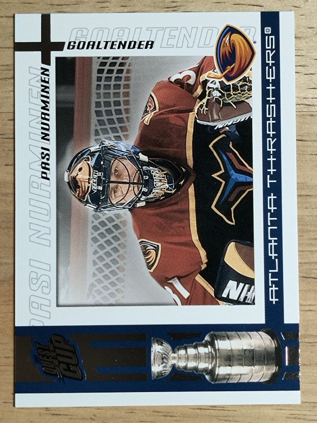 2003-04 Pacific Quest for the Cup #6 Pasi Nurminen