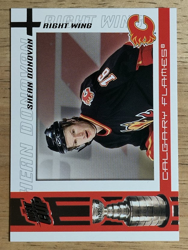 2003-04 Pacific Quest for the Cup #14 Shean Donovan