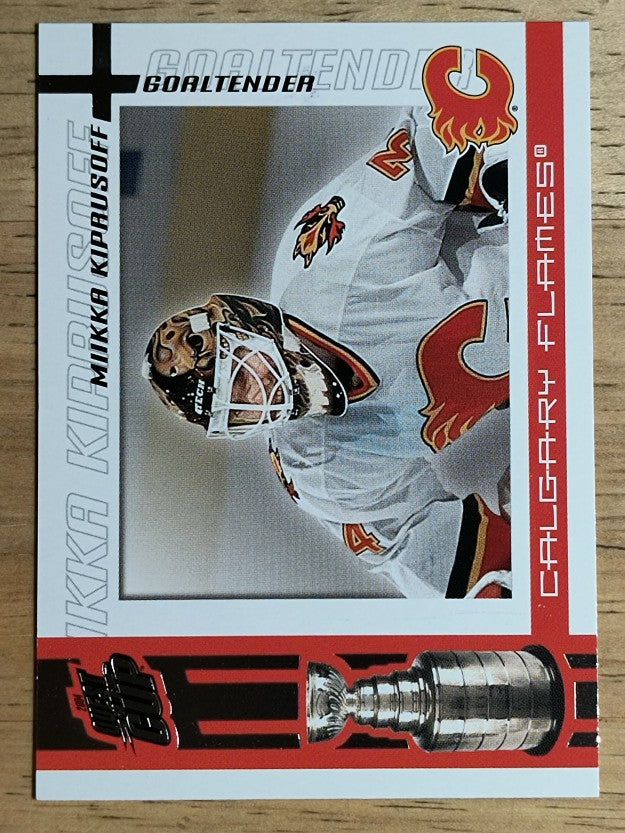 2003-04 Pacific Quest for the Cup #16 Miikka Kiprusoff