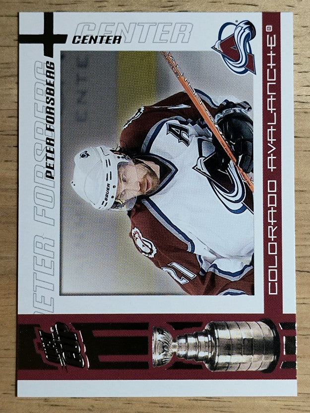 2003-04 Pacific Quest for the Cup #23 Peter Forsberg