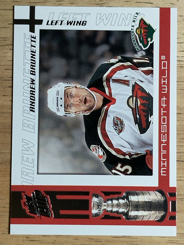 2003-04 Pacific Quest for the Cup #52 Andrew Brunette