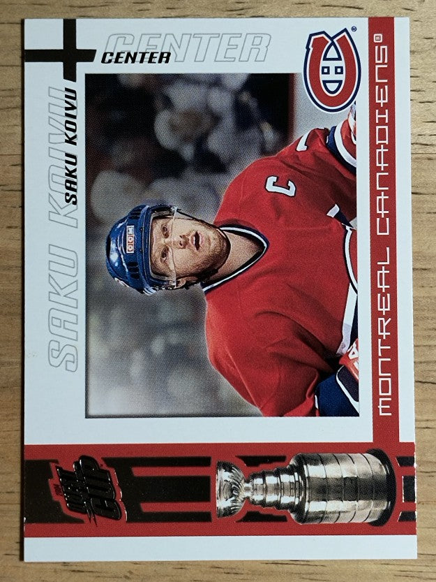 2003-04 Pacific Quest for the Cup #55 Saku Koivu