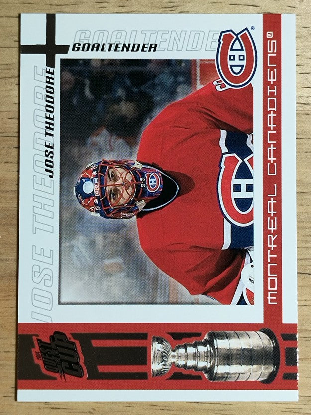 2003-04 Pacific Quest for the Cup #59 Jose Theodore
