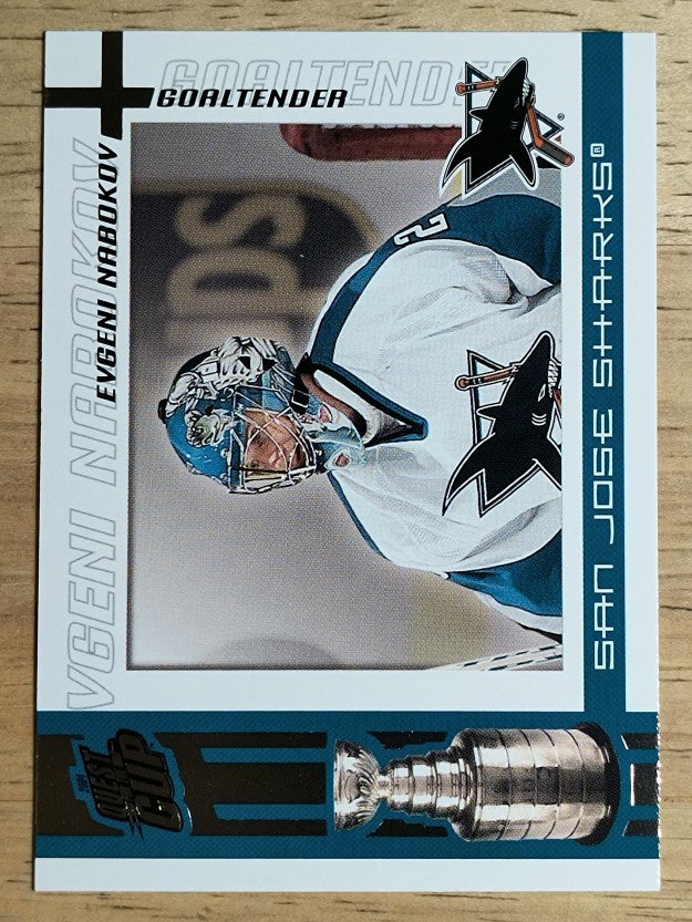 2003-04 Pacific Quest for the Cup #90 Evgeni Nabokov