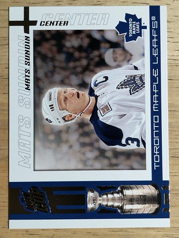 2003-04 Pacific Quest for the Cup #96 Mats Sundin