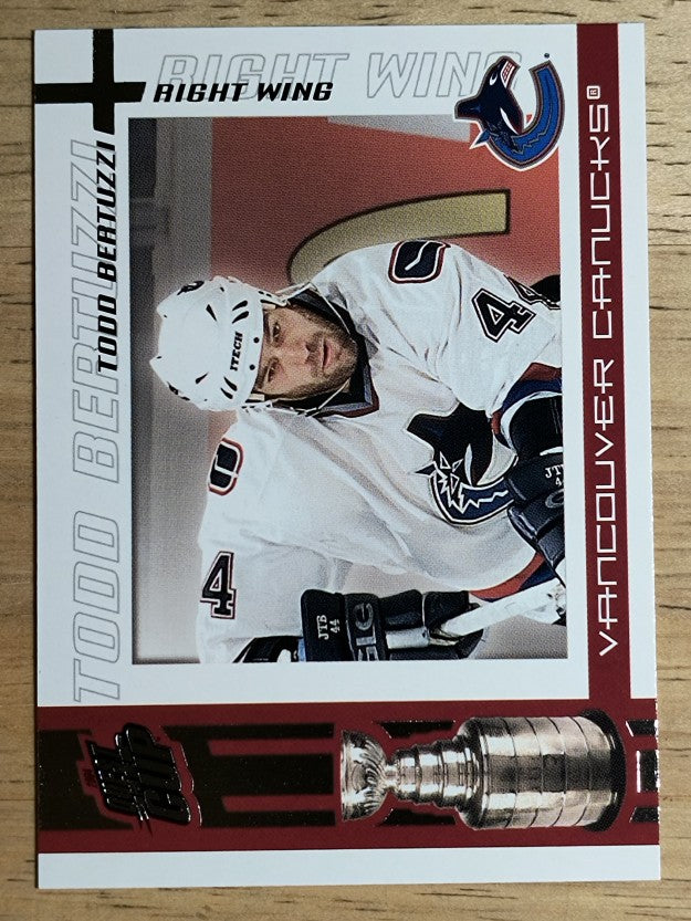 2003-04 Pacific Quest for the Cup #97 Todd Bertuzzi