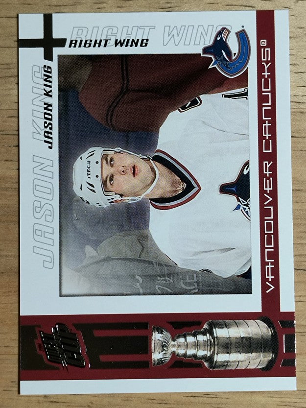 2003-04 Pacific Quest for the Cup #98 Jason King