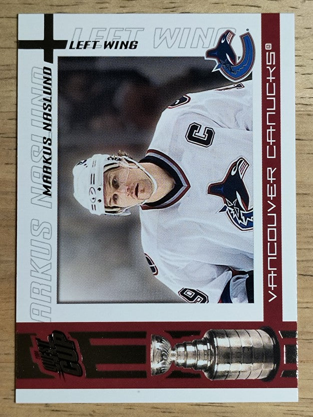 2003-04 Pacific Quest for the Cup #100 Markus Naslund