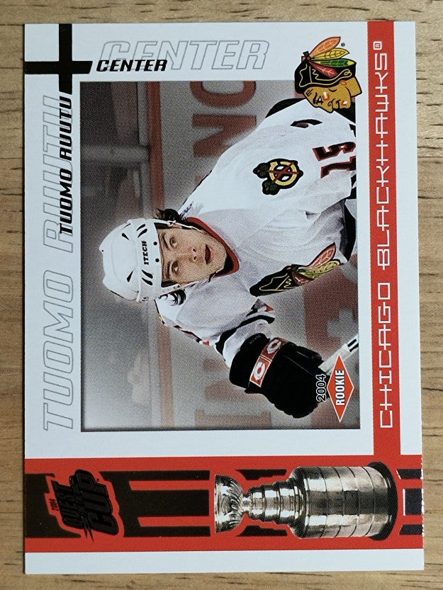 2003-04 Pacific Quest for the Cup #108 Tuomo Ruutu RC