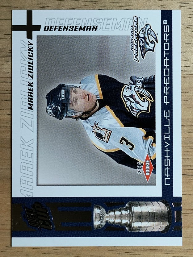 2003-04 Pacific Quest for the Cup #124 Marek Zidlicky RC