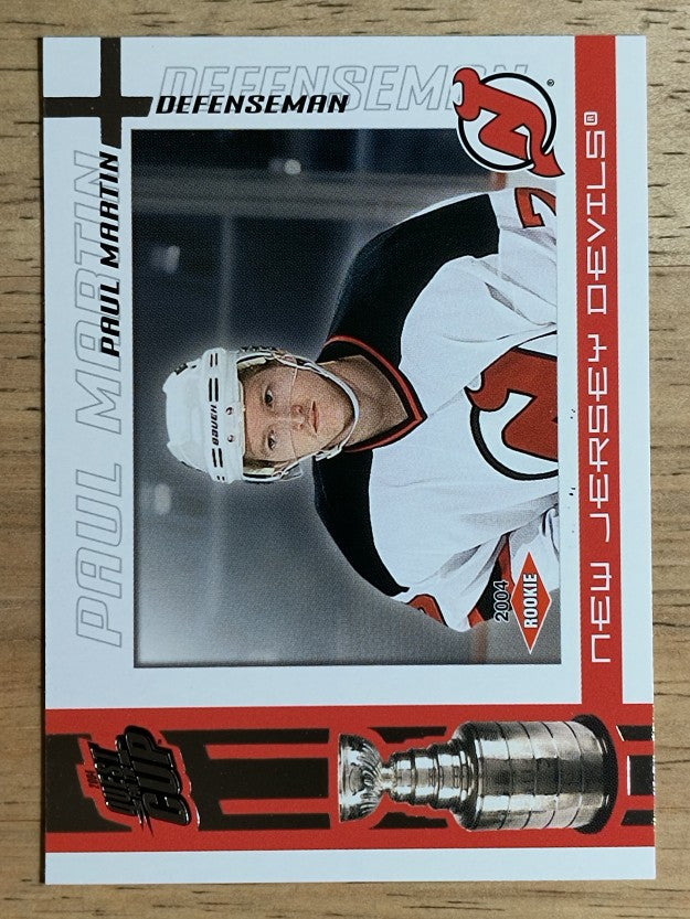 2003-04 Pacific Quest for the Cup #126 Paul Martin RC