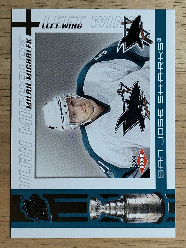 2003-04 Pacific Quest for the Cup #135 Milan Michalek RC