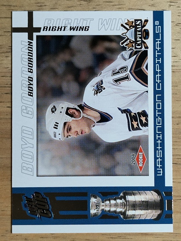 2003-04 Pacific Quest for the Cup #138 Boyd Gordon RC