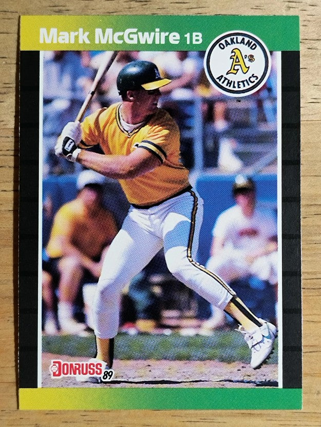 1989 Donruss #95 Mark McGwire
