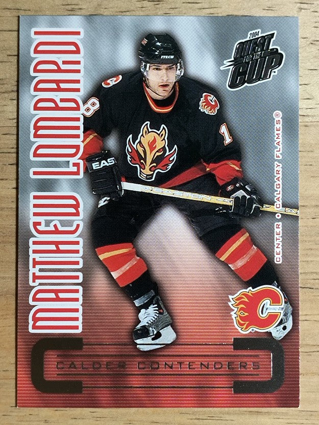2003-04 Pacific Quest for the Cup Calder Contenders #3 Matthew Lombardi