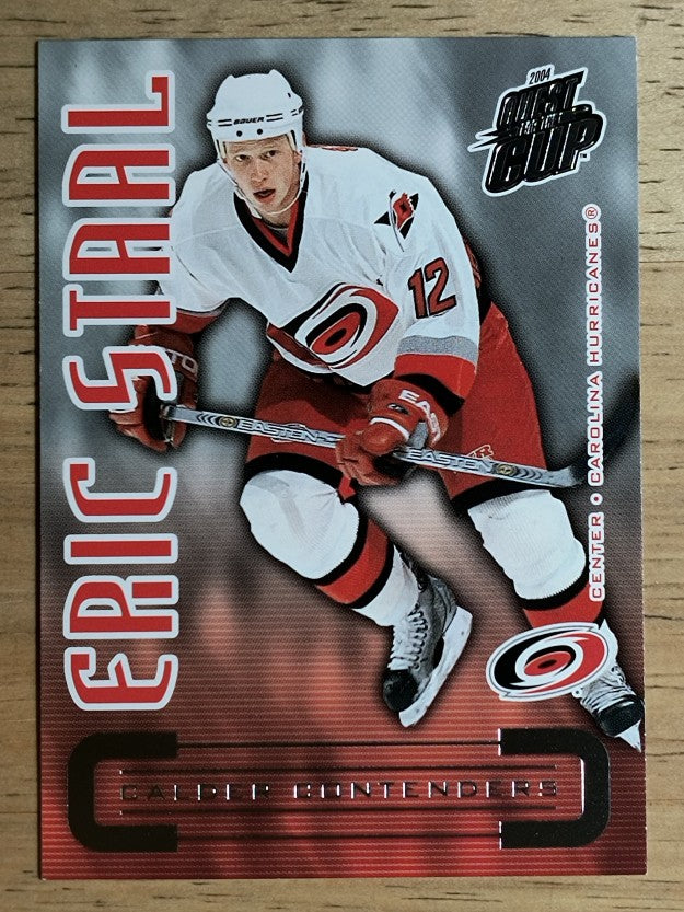 2003-04 Pacific Quest for the Cup Calder Contenders #4 Eric Staal