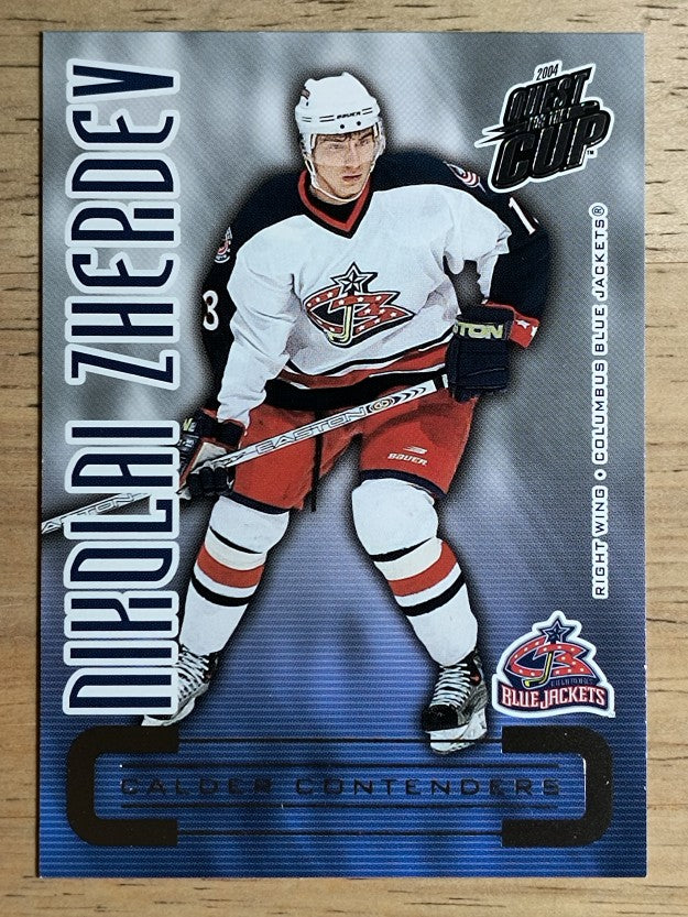 2003-04 Pacific Quest for the Cup Calder Contenders #7 Nikolai Zherdev