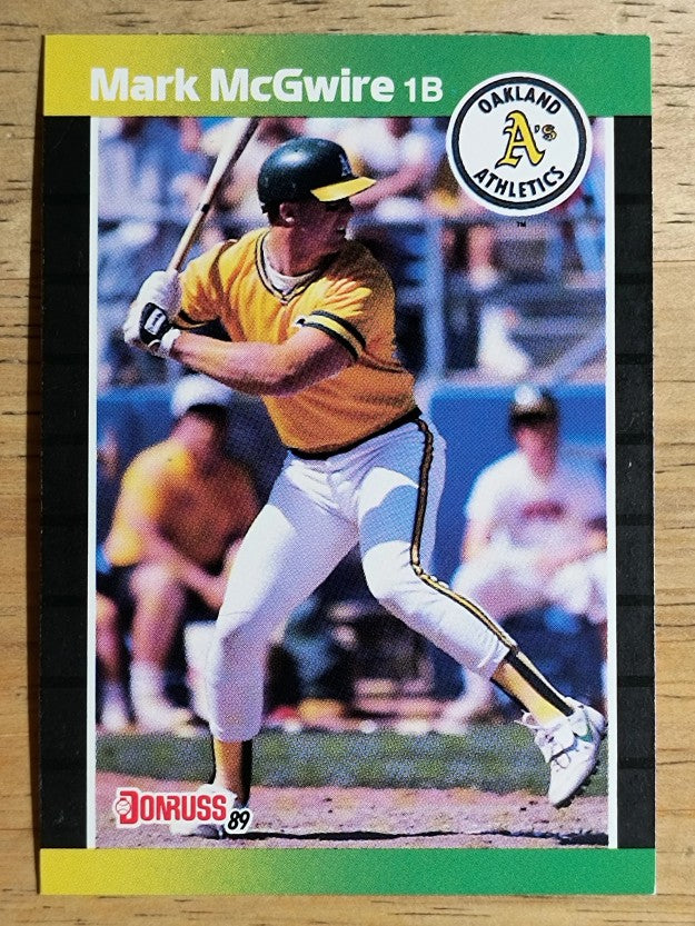 1989 Donruss #95 Mark McGwire
